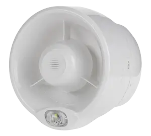 AXM Fire Technologies - Sirena/VAD convencional (blanca) Hyfire CWS/100-AVW