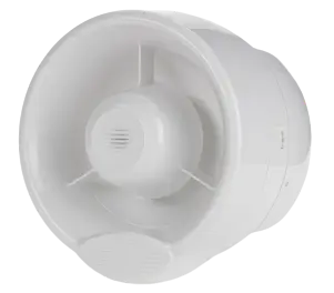 AXM Fire Tecnologies - Sirena convencional (blanca) Hyfire CWS/100W